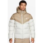 Nike Storm Fit Windrunner Primaloft Filled Full Zip Hoodie Kısa Erkek Mont Kahverengi Beyaz - Kahverengi - Beyaz