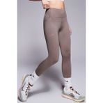 Nike Swift Dri Fit High Rise 7/8 Running Leggings With Pockets Kadın 3 Cepli Antrenman Koşu Taytı Kahverengi