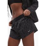 Nike Swift Dri Fit Mid-Rise 2-İn-1 Printed Womens Running Short Taytlı Reflektörlü Kadın Koşu Taytı