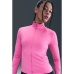 Nike Swift Dri-Fit Midlayer Womens Running Jacket Reflektörlü Fermuarlı Kadın Koşu Ceketi Pembe