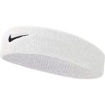 Nike Swoosh Havlu Saç Bandı Pamuklu Yapısıyla Spor Aktiviteleri İçin Tekli Kullanım - Beyaz