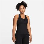 Nike Swoosh Orta Destekli Dolgulu Kadın Siyah Spor Sütyeni Atlet DV9897-010