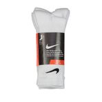 Nike SX4700-101 Cushion Crew 3Pr Unisex Beyaz 3 Lü Çorap