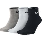 Nike SX4703-901 3Ppk Cushion Quarter Çoraplar