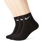Nike SX4706-001 Gümüş 3Lü Lightweight Quarter Spor Çorabı