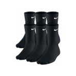Nike SX5171010 Siyah 6'lı Futbol Çorap Seti