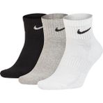 Nike SX7667-010 Siyah U NK Everyday Cush Ankle 3PR Çorap