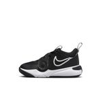 Nike Team Hustle D 11 Black White Erkek Çocuk Spor Ayakkabı