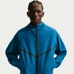 NIKE Tech Shori Knit Windrunner Fz Jacket Erkek Mavi Ceket IF1345-476