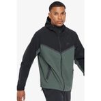 Nike Tech Windrunner Woven Full Zip Loose Fit Jacket Erkek Bol Kesim Paraşüt Kumaş Kapüşonlu Ceket Yeşil