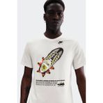 Nike Tee Oc Med Gfx Culture Erkek Pamuklu Beyaz Tişört