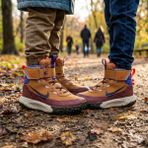 Nike Terrascout (Ps) Çocuk Botu Açık Kahverengi - Kışlık Polar Astarlı Cırt Cırtlı Bot | IH7681-200 | Dar Kalıp 1 Beden Büyük Alınız | - Kahverengi - Mavi