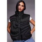Nike Therma Fit Sportswear Swoosh Series Oversized Down West Oversize Kaz Tüyü Kadın Yelek Siyah