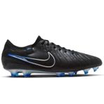 Nike Tiempo Legend 10 Elite Fg Pro Soccer Shoes Çim Saha Kramponu Siyah