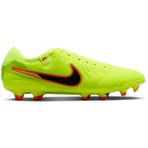 Nike Tiempo Legend 10 Elite Firm-Ground Futbol Kramponları, Volt/Siyah, 9.5