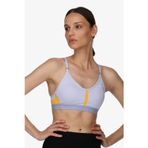 Nike Training Indy Dri Fit Light Support Bra Jungle Kadın Spor Sütyen Lila-Sarı