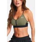 Nike Training Indy Dri Fit Light Support Bra Jungle Khaki Kadın Spor Sütyen Haki