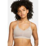 Nike Training Indy Dri Fit Light Support Bra Kadın Spor Sütyen Açık Kahve