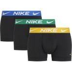 Nike Trunk 3pk Erkek Boxer - S - Siyah