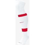 Nike U Nk Matchfit Knee High - Team CV1956-103 Beyaz & Kırmızı Unisex Tozluk - XL