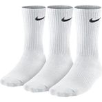 Nike U Nk Perf Ltwt Crew 3pr 3'lü Çorap SX4704-101 - Beyaz - 42 - 46