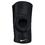 Nike Üniseks – Yetişkin Pro Open Patella diz bandajı, siyah, L