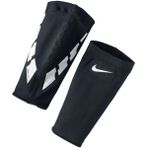 Nike Unisex Adult Guard Lock Elite Football Sleeve tekmelik, siyah/beyaz/beyaz, L
