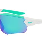 Nike Unisex Güneş Gözlüğü, Mat Açık Gümüş / Yeşil Mir, 71