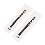 Nike Unisex – Yetişkin Pro Elite Sleeves 2.0, Siyah/Beyaz, S/M