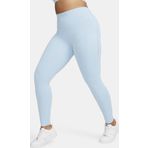 Nike Universa Medium Support High Rise Full Length Kadın Yüksek Bel 2 Cepli Toparlayıcı Tayt Açık Mavi