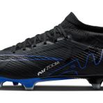 Nike Vapor 15 Pro erkek futbol ayakkabısı, Siyah Krom Hyper Royal, 45.5 EU