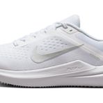 Nike W Air Winflo 10 kadın spor ayakkabısı, Beyaz metalik gümüş saf platin., 41 EU