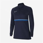 Nike W Nk Df Acd21 Dril Top Cv2653-453 Lacivert Kadın Antrenman Eşofman Üstü 001 lacivert
