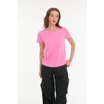 Nike W NK One Classic DF SS TO Kısa Kollu Pembe Kadın T-shirt