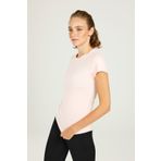 Nike W NK One DF SS Slim Top Kısa Kollu Pembe Kadın T-shirt
