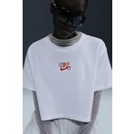 Nike W NSW SS CROP TEE IWD Kısa Kollu Beyaz Kadın T-shirt