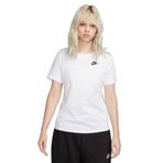 Nike W NSW TEE Club Kısa Kollu Beyaz Kadın T-shirt
