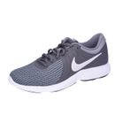 Nike Wmns Revolution 4 EU kadın koşu ayakkabısı, Çok Renkli Koyu Gri Saf Platinum Soğuk Gri Beyaz 010, 36.5 EU