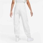 Nike Womens Nike Solo Swoosh Fleece Pant Kadın Eşofman Altı Oversize Kesim - XS - Beyaz
