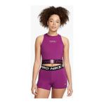 Nike Women`s Pro Dri-Fıt Graphic Crop Tank DQ5593-503 - Renkli