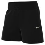 NIKE Women's W NSW PHNX FLC HR Kısa Pantolon, Siyah Yelken, M, Siyah yelken, M