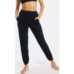 Nike Yoga Dri Fit Fleece 7/8 Jogger in Black Kadın Eşofman Altı Siyah
