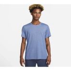 Nike Yoga Dri-Fit Men's Top Mavi Erkek T-Shirt