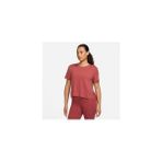 Nike Yoga Dri-Fit Training Short-Sleeve Kadın T-Shirt DM7025-661 - Turuncu