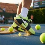 Nike Zoom Gp Challenge 1.5 Prm Sert Kort Unisex Tenis Ayakkabısı - Yeşil