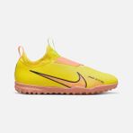 Nike Zoom Mercurial Vapor 15 Academy Çocuk Halı Saha Krampon Sarı Dar Kalıp Erkek Çocuk Ayakkabı