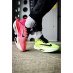 Nike Zoomx Alphafly Nex% 2 Atomknit Running Erkek Reflektörlü Koşu Antrenman Ayakkabısı Pembe Yeşil - Pembe - Yeşil