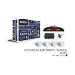 Niken 0160010303 Led Ekran ve Türkçe Uyarı Beyaz Park Sensörü
