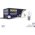 Niken 12V 93 Ampul (P21W) BA15S 10 Lu