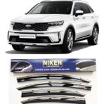 Niken 2021 Sonrası Uyumlu Kia Sorento Kromlu Cam Rüzgarlığı